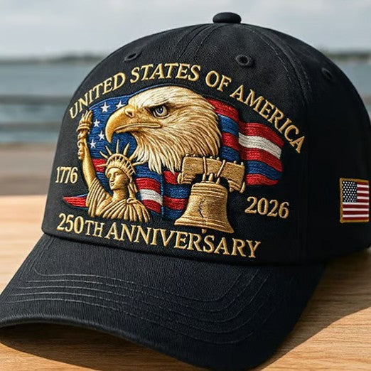 American Eagle Head 250 Weeks Old Baseball Cap