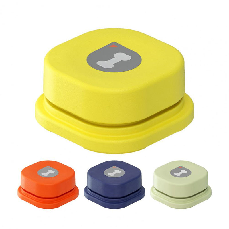 C--4 Colors Pet Communication Button One-click Prevent Physical Inactivity Recordable Dog Talking Button Toy Cat Toy Pet Products