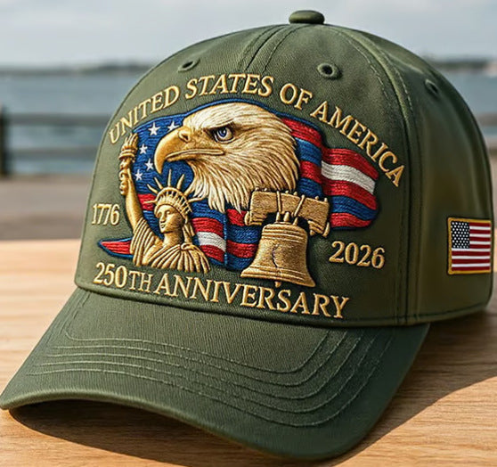 American Eagle Head 250 Weeks Old Baseball Cap