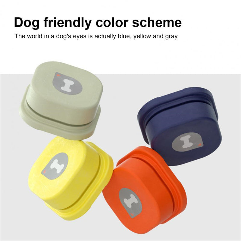 C--4 Colors Pet Communication Button One-click Prevent Physical Inactivity Recordable Dog Talking Button Toy Cat Toy Pet Products