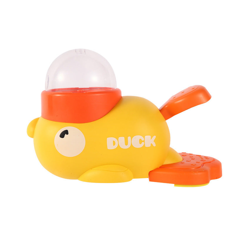 C--Dog Puzzle Feeder Interactive Pet Food Treat Dispenser Cartoon Duck Design Anti-slip Pets Automatic Feeder Toys For Dog Training Pet Products
