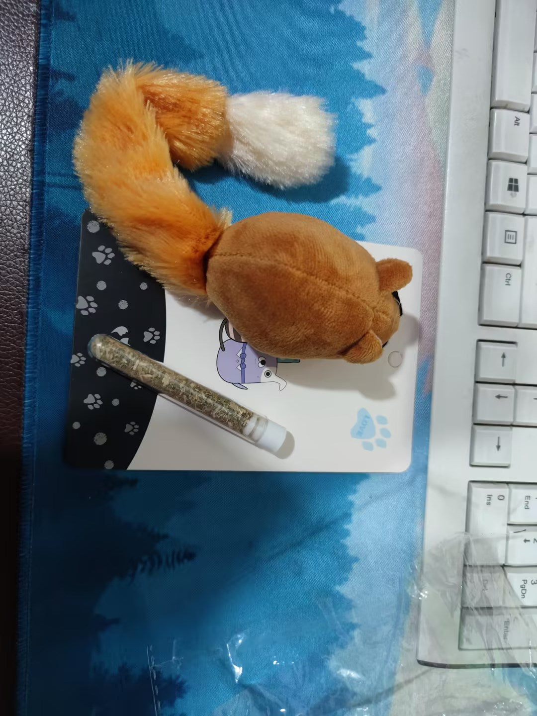 C--Long Tail Mouse Cat Teaster Toys Funny Pet Toys Cat Toys Mouse Trainning Funny Playing Toys Interactive Pets Products