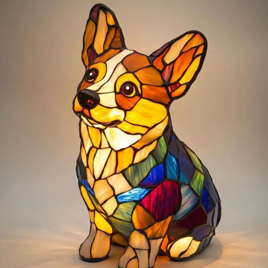 LED Small Night Lamp Art Animal Statue