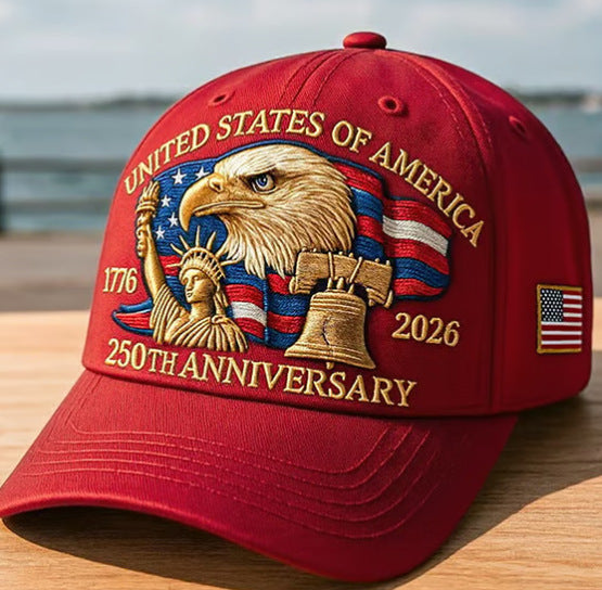 American Eagle Head 250 Weeks Old Baseball Cap