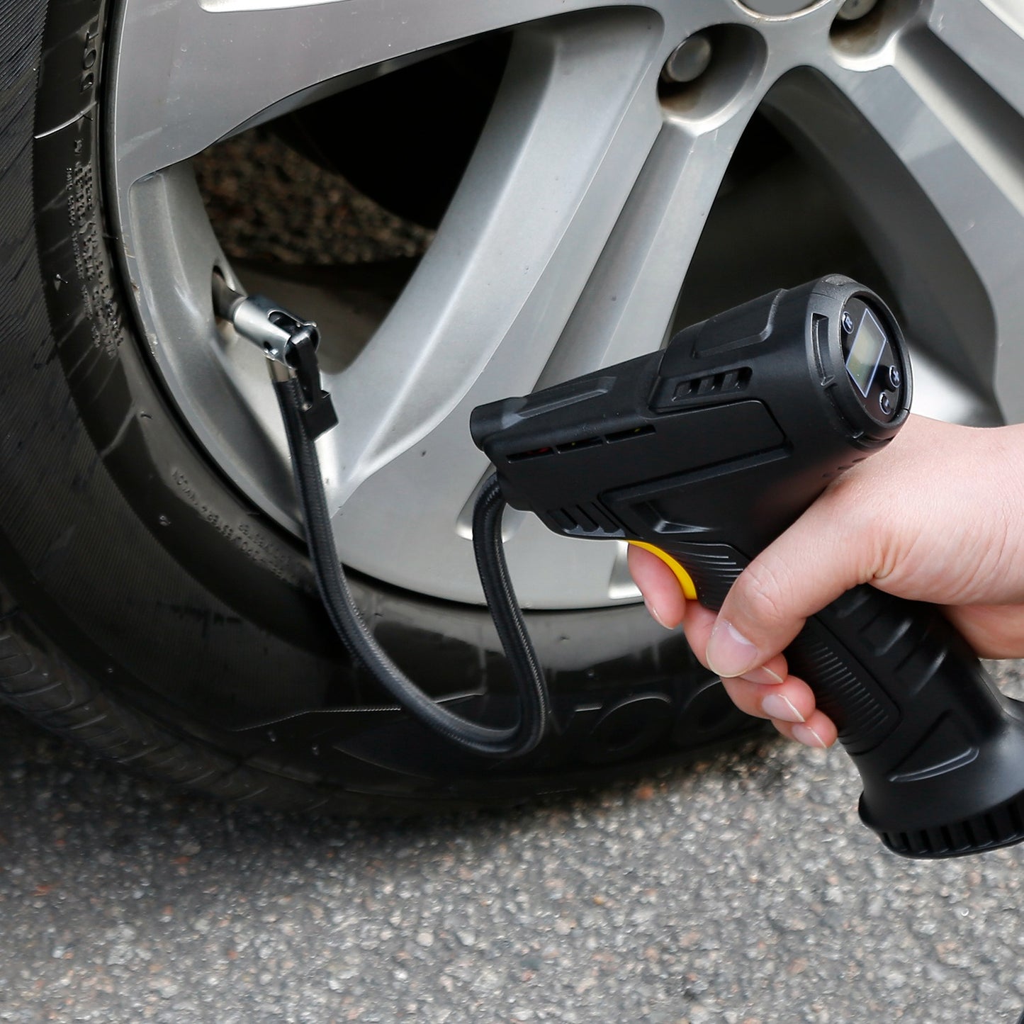 Portable Car Tire Inflator DC 12V