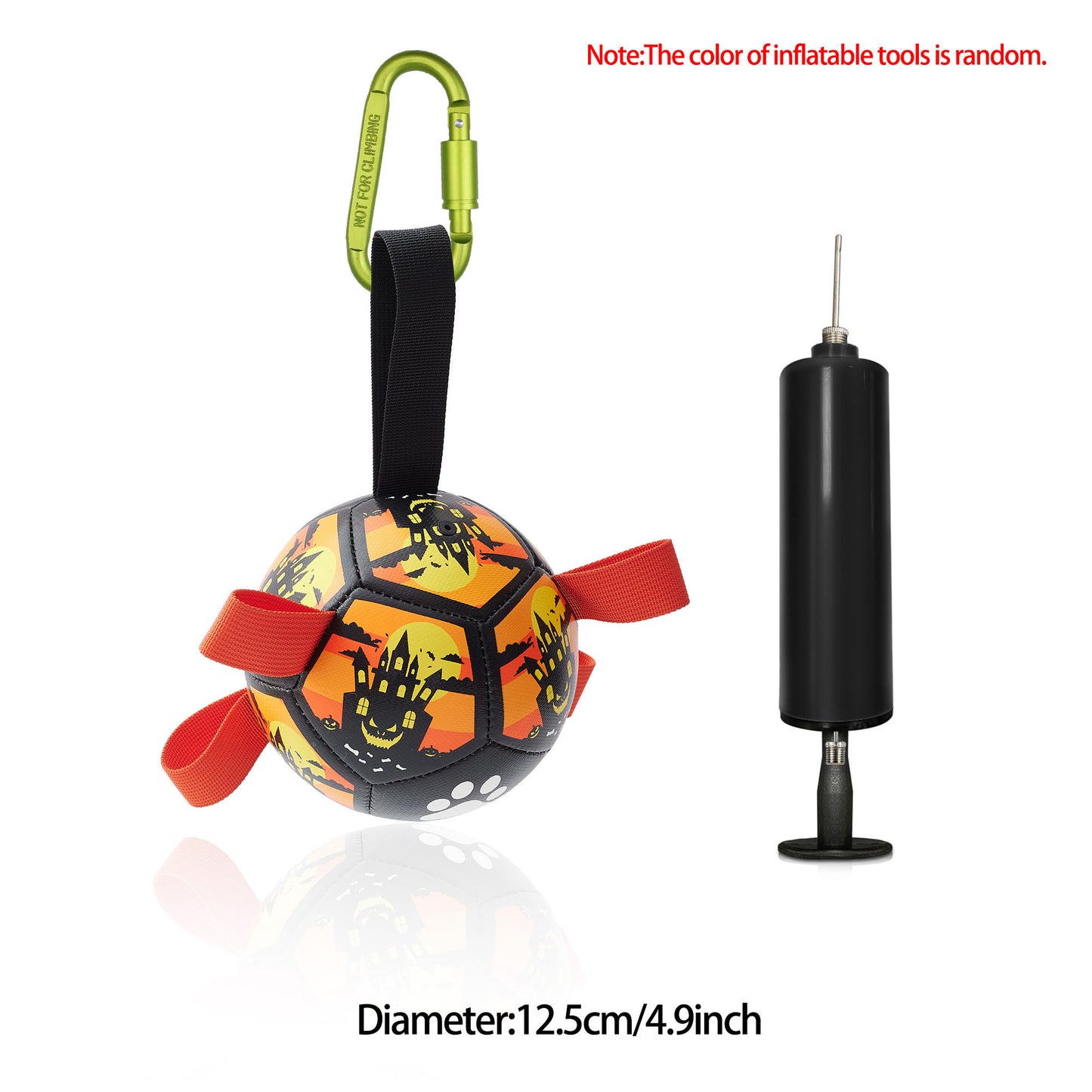 Interactive Dog Football Toy Soccer Ball Inflated Training Toy For Dogs