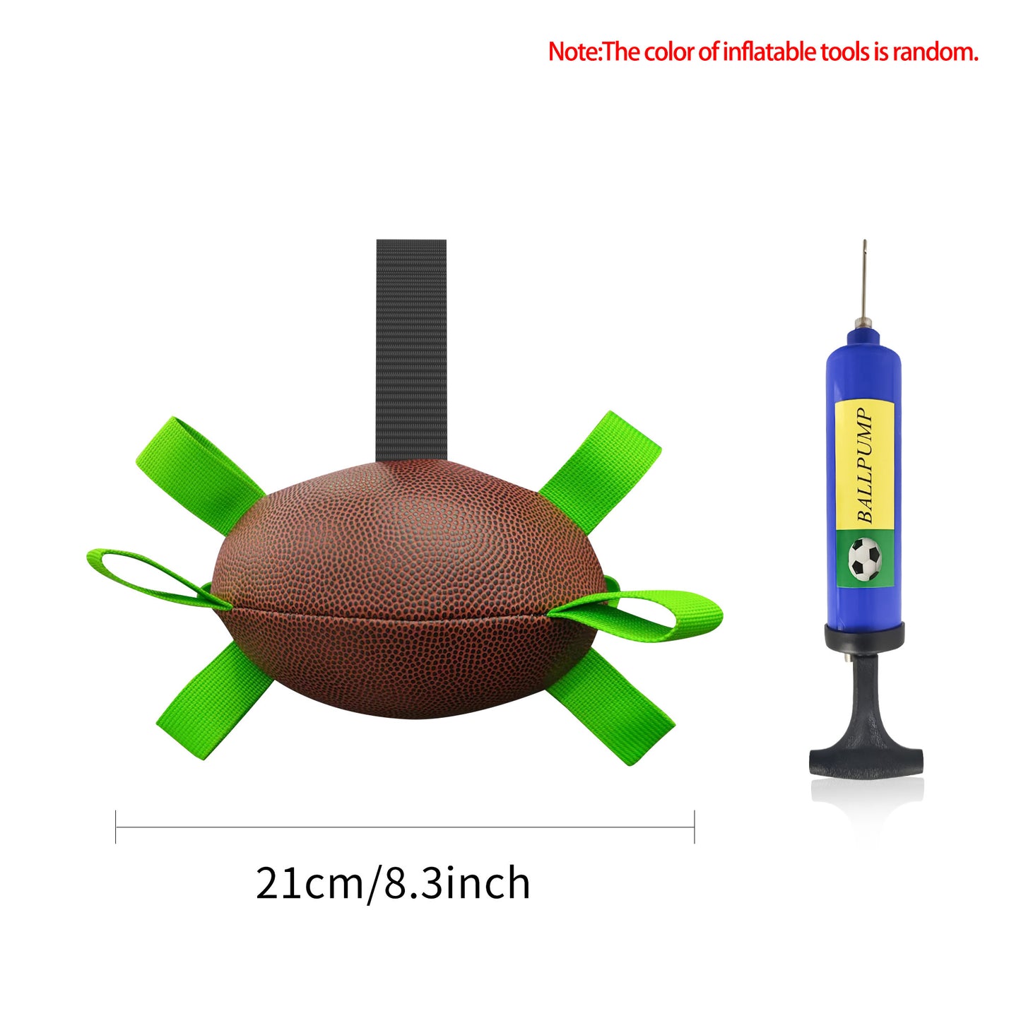 Interactive Dog Football Toy Soccer Ball Inflated Training Toy For Dogs