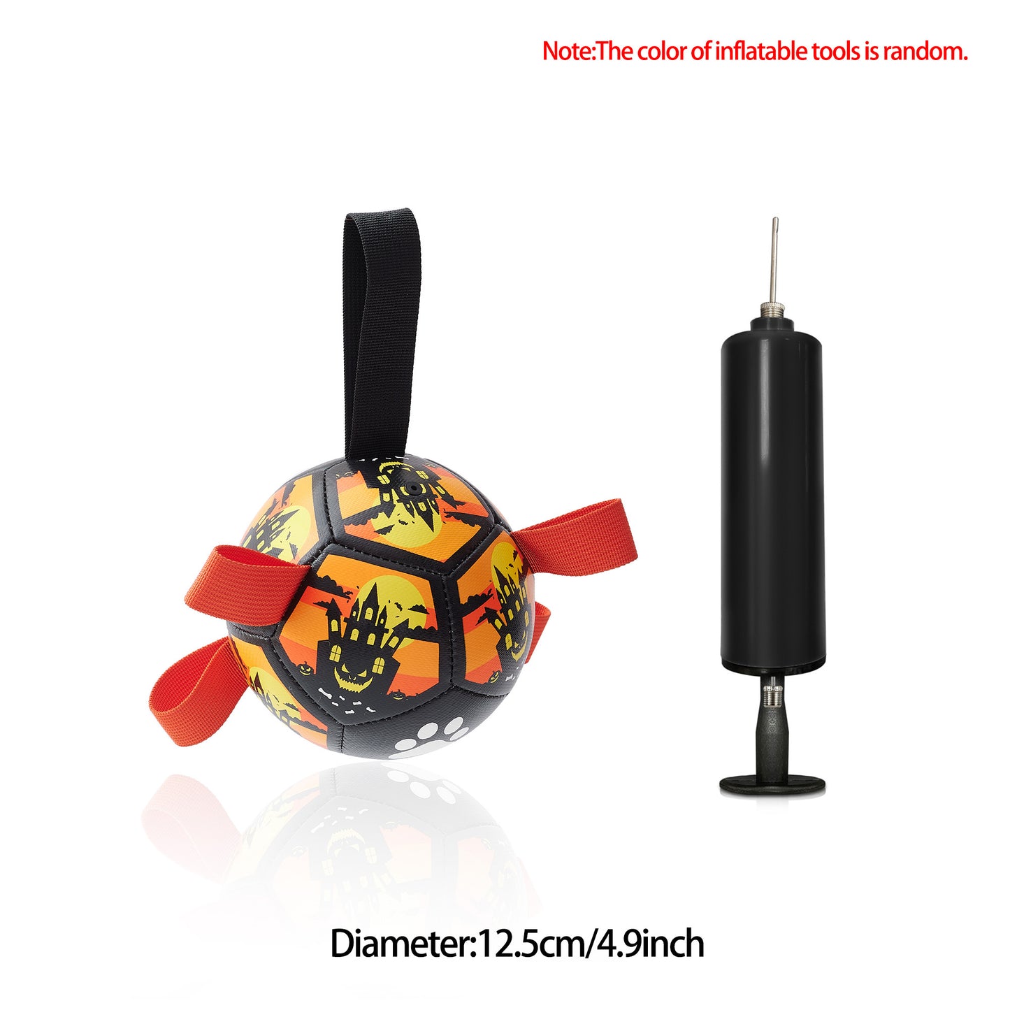 Interactive Dog Football Toy Soccer Ball Inflated Training Toy For Dogs