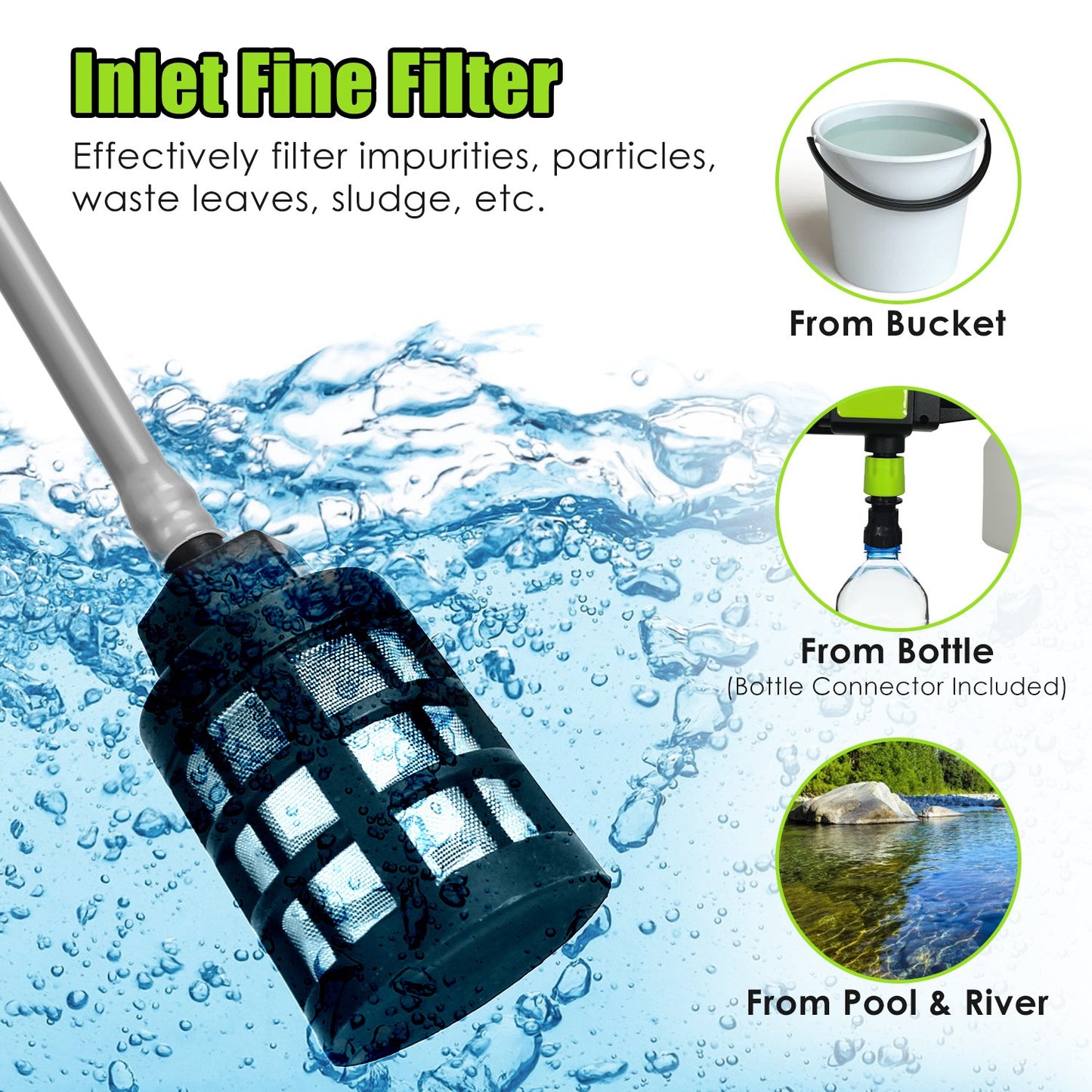 1Set Cordless Pressure Washer Portable Electric Power Washer High Pressure Water Sprayer