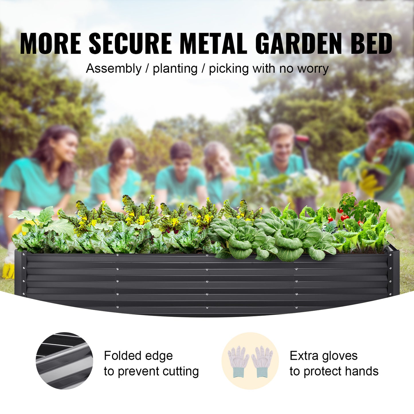 Raised Garden Bed Planter Box Flower Vegetable
