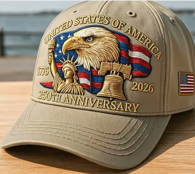 American Eagle Head 250 Weeks Old Baseball Cap