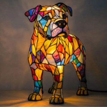 LED Small Night Lamp Art Animal Statue