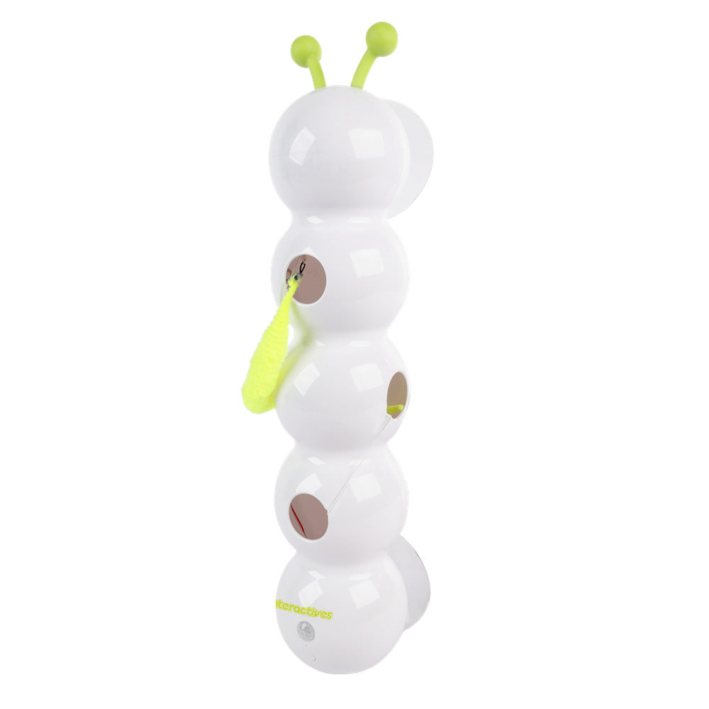 C--Teasing Cat Toy Automatic Pes Toy With Tail Motion Activated Kitten Toy Rechargeable Smart Interactive Cat Toy Pet Products