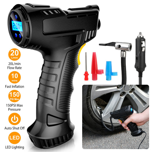 Portable Car Tire Inflator DC 12V