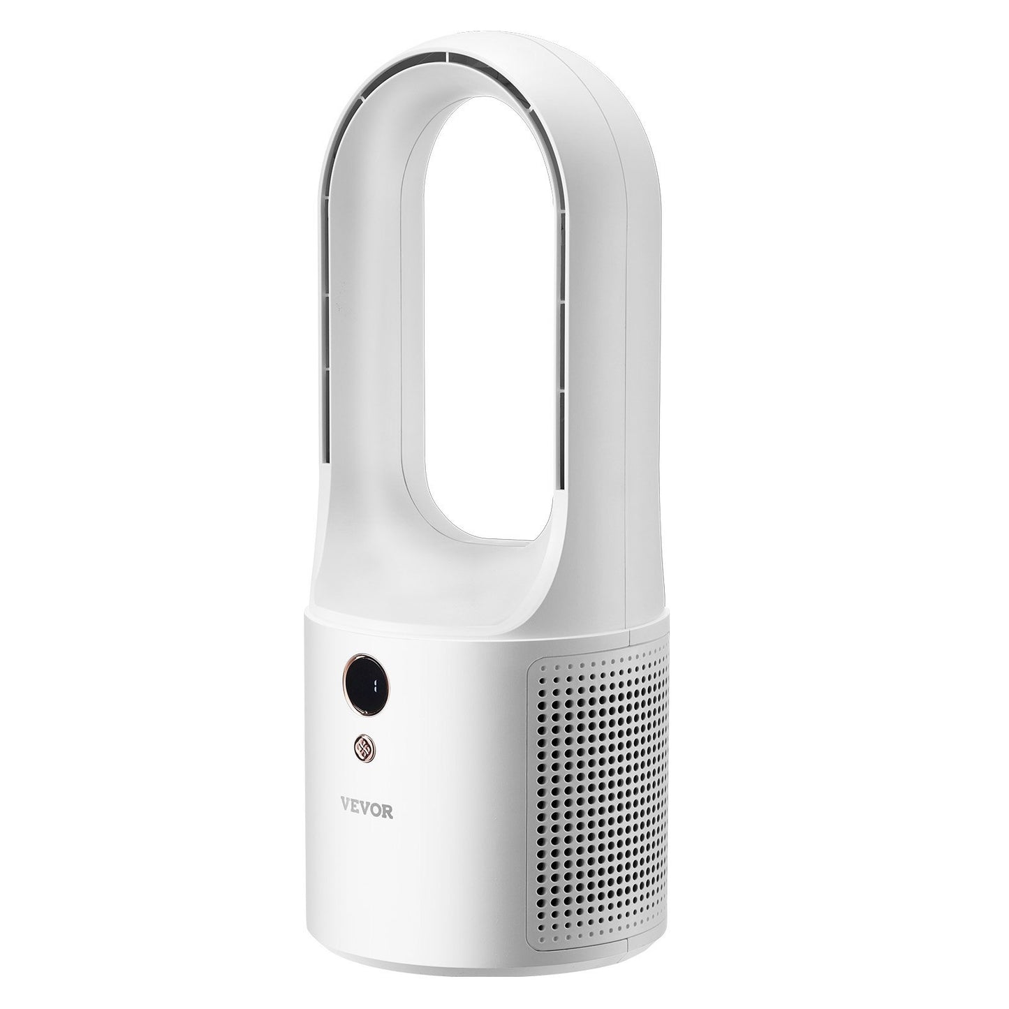 Portable Desk Bladeless Fan 6-Speed Quiet Table Fan for Bedroom & Office