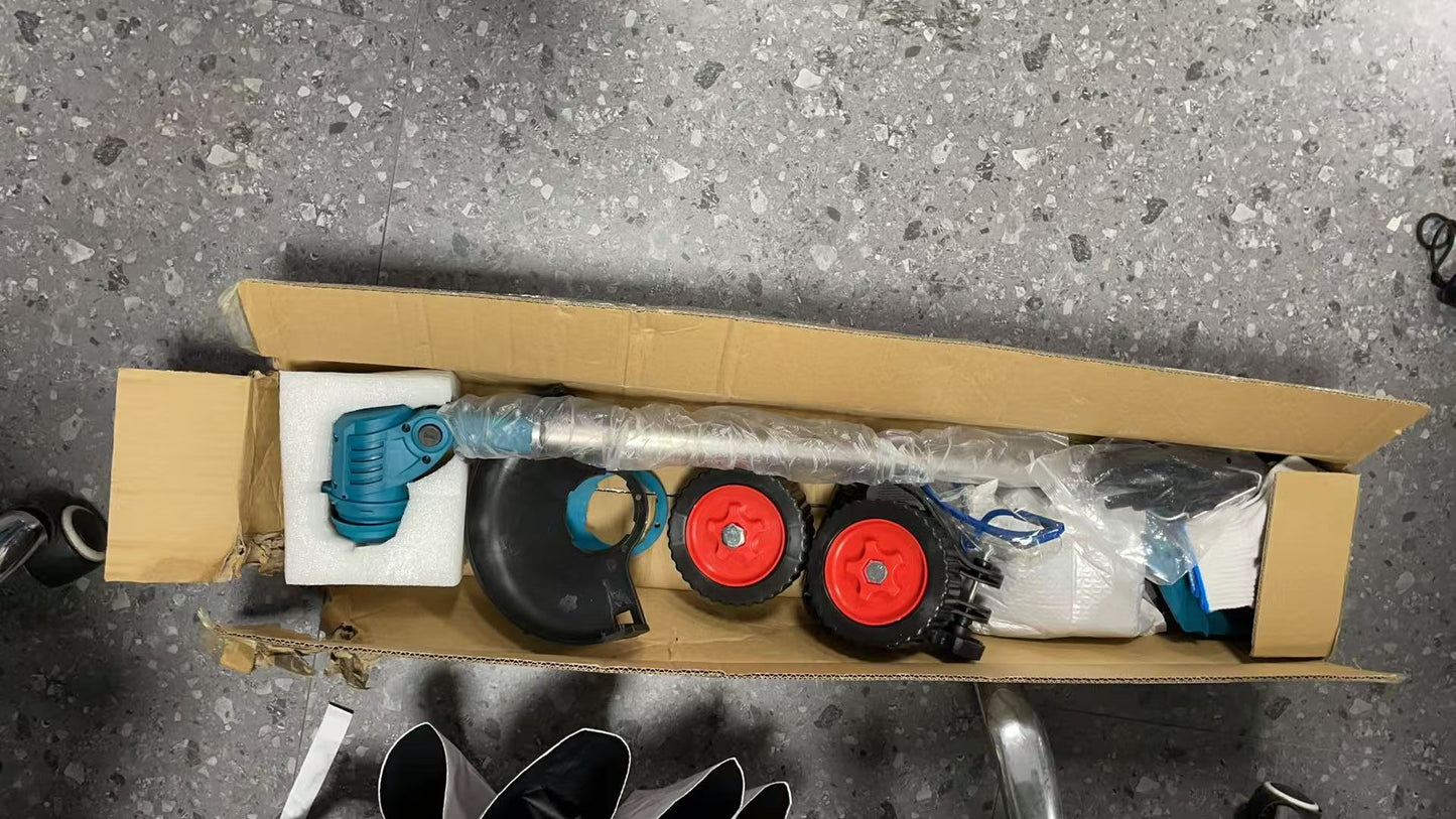 21V Electric In 1 Brush Cutter String Trimmer Grass Trimmer Lawn Mower, Edger for Garden and Yard Lawns