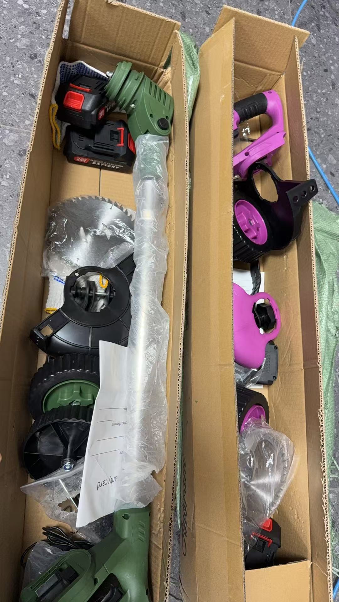 21V Electric In 1 Brush Cutter String Trimmer Grass Trimmer Lawn Mower, Edger for Garden and Yard Lawns