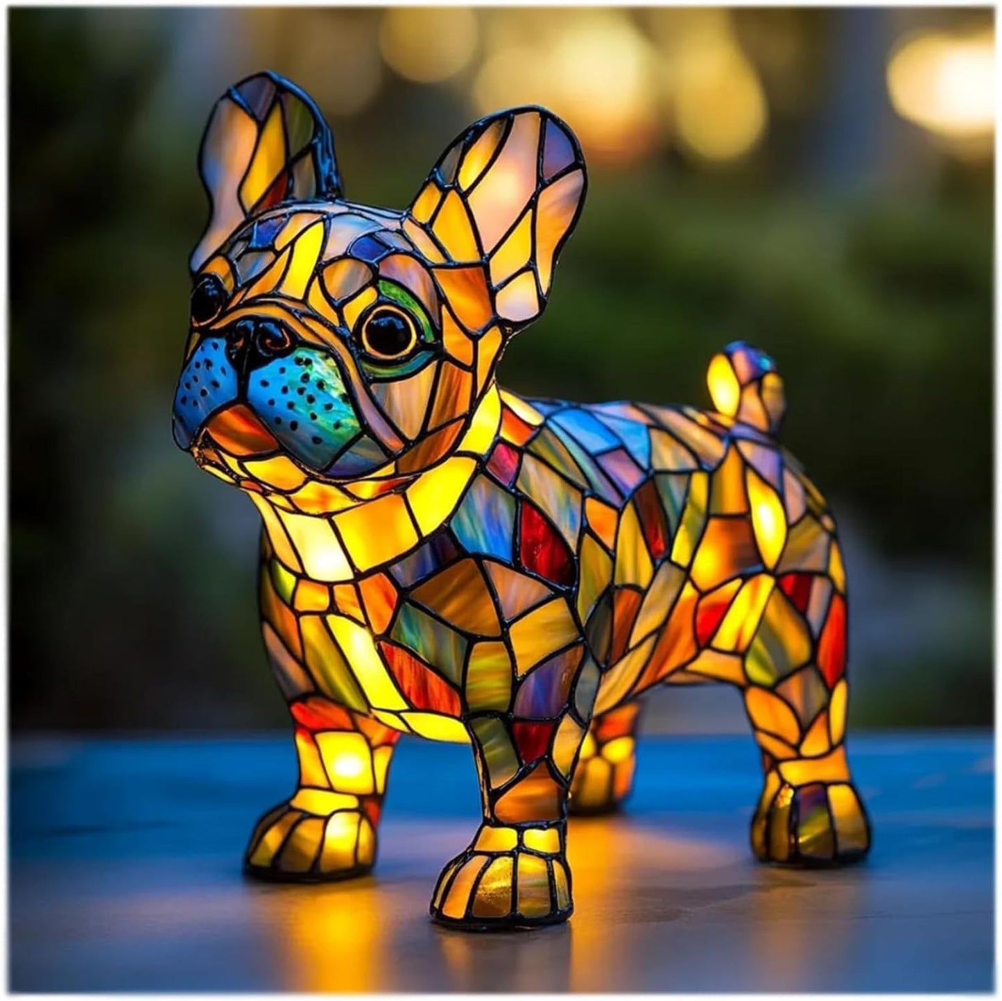 LED Small Night Lamp Art Animal Statue
