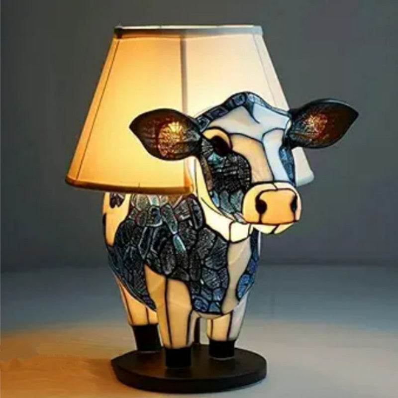 LED Small Night Lamp Art Animal Statue