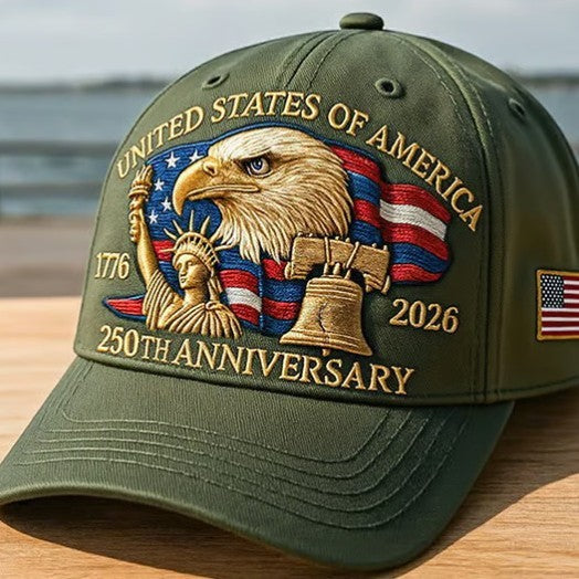 American Eagle Head 250 Weeks Old Baseball Cap