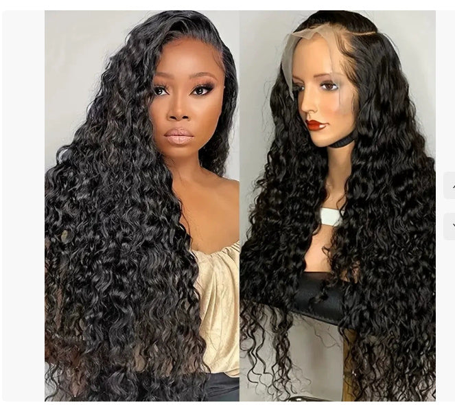 Curly Human Hair Wig Lace Hair